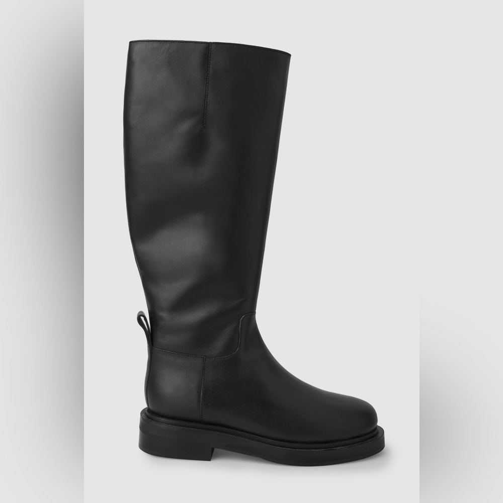 COS Leather Riding Boot size 8.5 - Picture 4 of 8